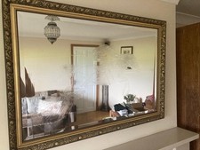 Etched Mirror Horse Going Over