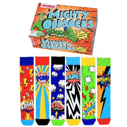 United oddsocks mighty comic - united,