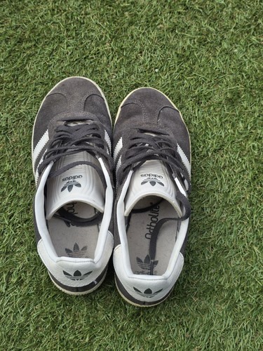 Adidas gazelle grey - adidas, grey/white