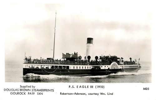 Eagle paddle steamer - p.s.,