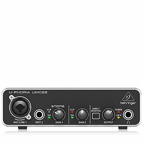 Behringer umc22 computer audio - behringer,