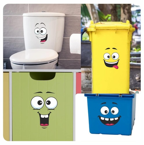 Bin stickers dustbin - dustbin, decals