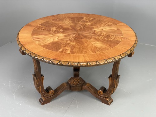 Vintage carved coffee table - vintage,