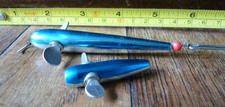 Vintage Milwards Adjustable Vane Minnow Type Lures 1 1/2" & 3" , very clean cond