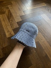 Rare 90’s Unisex Vintage Retro Kangol Plaid Blue Label Tropic Stripe Bucket Hat