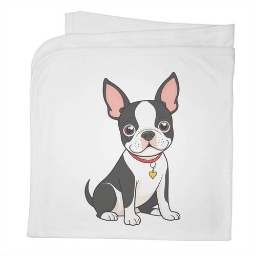 Smiling boston terrier baby - terrier',