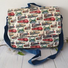 CATH KIDSTON Childrens BAG Trains Locomotives Satchel Shoulder Backpack Xbody