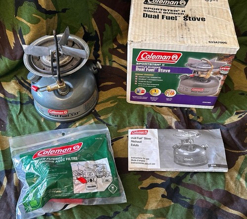 Coleman dual fuel 533 - , stove