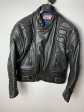 Scott Black Leather Motorbike