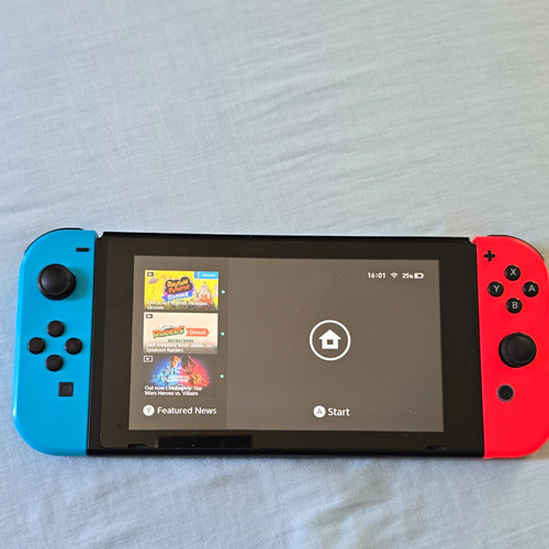 Nintendo switch console neon - nintendo,