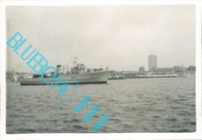  HMS ton Class Minesweeper Portsmouth Harbour 1965