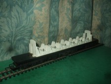 TRIANG HORNBY BR BLUE PULLMAN TRAILER CENTRE CAR CHASSIS ONLY - No.1