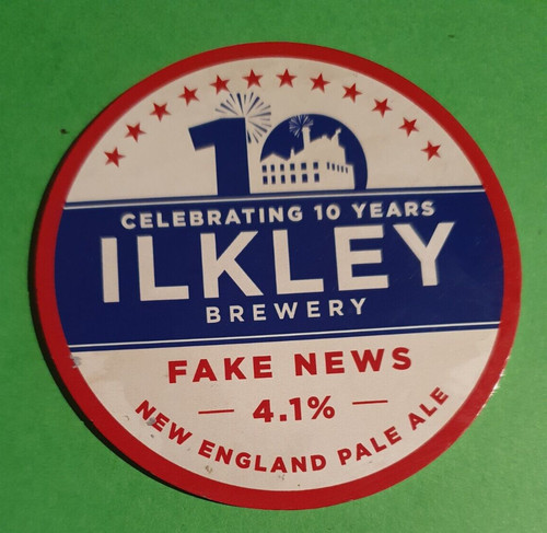 Ilkley brewery fake news craft - fake,