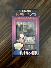 Studio Ghibli - SPIRITED AWAY PLAYING CARDS - Hayao Miyazaki **Rare** (2001)