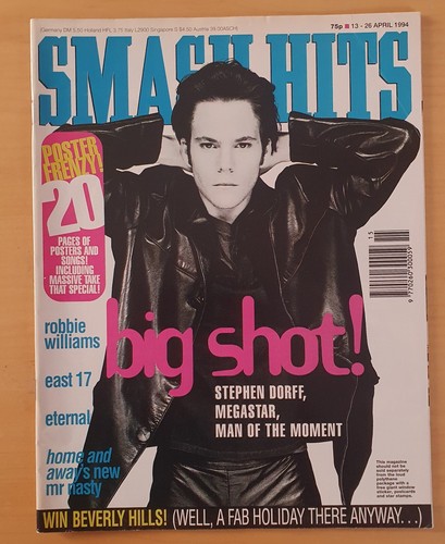 Smash hits magazine - smash, 1994