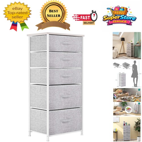 Elegant drawer fabric chest - elegant,