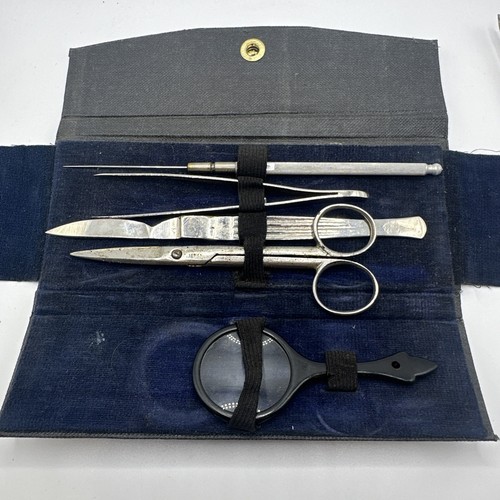 Antique pocket biology medical - pocket,