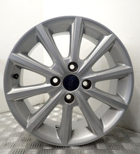 FORD FIESTA MK8 16'' SILVER ALLOY WHEEL H1BC-1007-B1A (X-437)