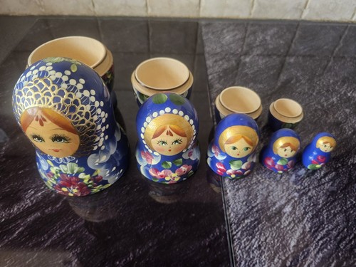 Vintage russian matryoshka - vintage,