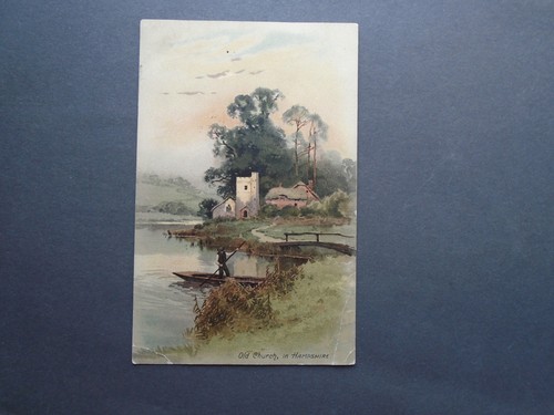 Hampshire painted view of - ,