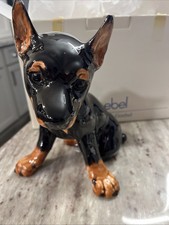 Goebel Doberman Puppy Figurine