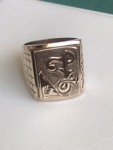 Men signet ring vintage - ring,