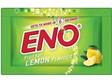 UK 12 X ENO FRUIT SALT SACHETS FAST 6 SECONDS FAST ACIDITY RELIEF - LEMON x 12