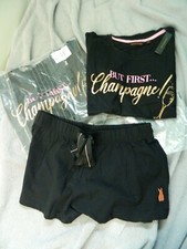Ann Summers Bride To Be Cami Set Size S With Tote Bag But First Champagne Logo