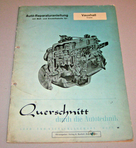 Car repair manual vauxhall - car,