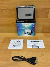 Tevion Portable Cassette Converter - Converts Cassette To Cd Or Mp3 Via Your PC