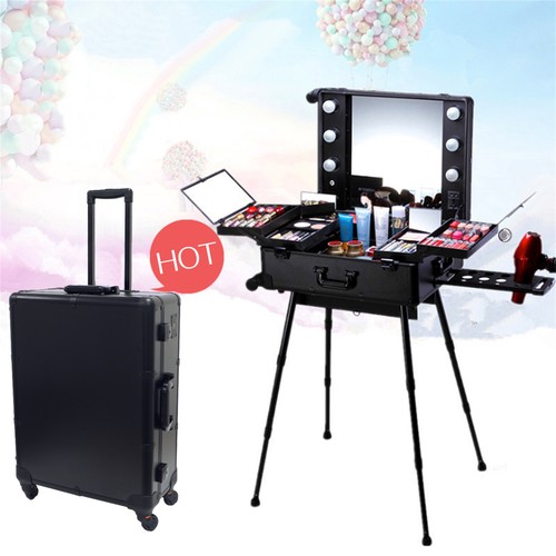 Large led makeup case - large,