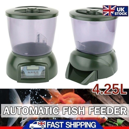 2pc automatic pond - automatic, feeder