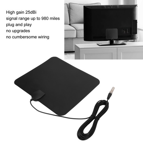 Amplified antenna plug and - antenna,