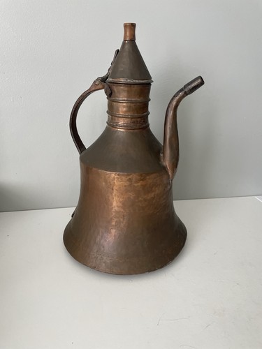 Vintage copper turkish kettle - vintage,