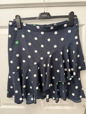 Toast Blue Skirt Size 12 Next