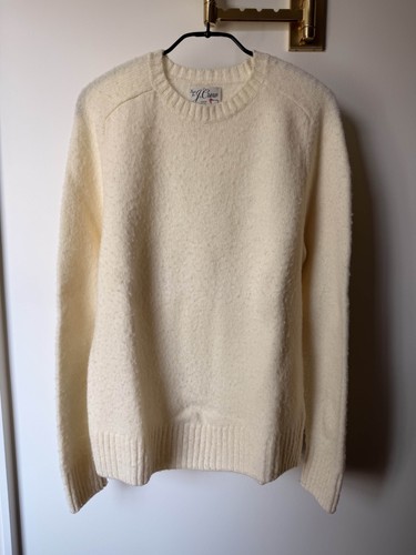 Crew cream wool crewneck - j., (m)