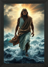 Jesus Walking on Water - holy