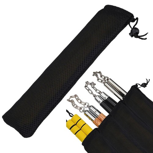 Nylon mesh drawstring bag - nylon,