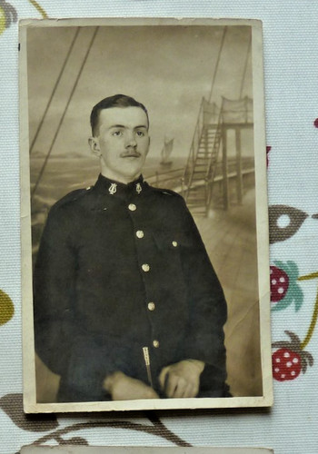 Postcard young man royal - postcard,