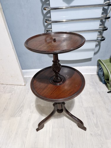 Antique georgian mahogany dumb - antique,