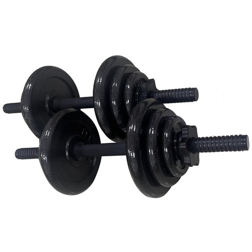 Cast iron dumbbell set 20kg - set,