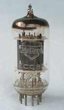 Mullard ecc83 long plates - ecc83,