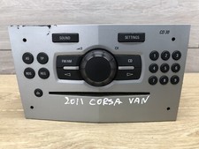 2011 Vauxhall Corsa D CD30 Radio Stereo CD Player Genuine 13357130