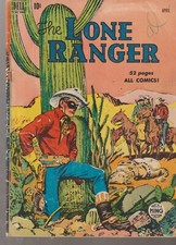 DELL COMICS THE LONE RANGER