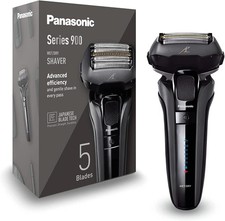 Panasonic ES-LV6U-K Series 900 Shaver Wet & Dry 5-Blade Electric Shaver Open box
