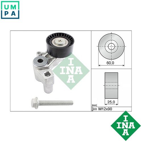 Belt tensioner vribbed - belt,