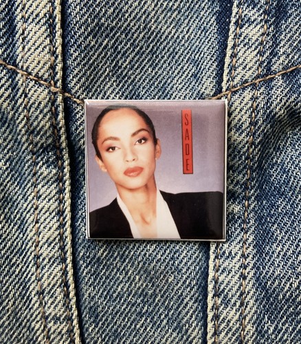 Sade pinback vintage - vintage, button