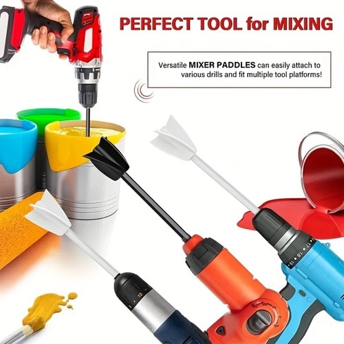 2pc paint mixer - paint, drill