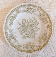 Vintage Kensington Ironstone Staffordshire Balmoral Green Side Plate