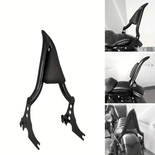Black backrest pad - and, frame